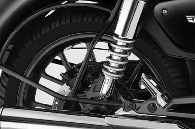 CB350C Rear Suspension