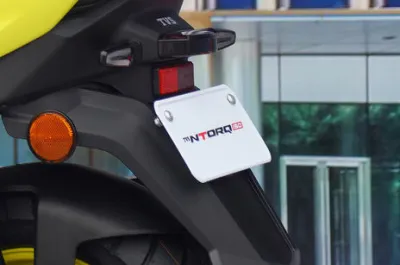 NTorq 150 Rear Number Plate