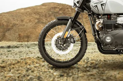 Scrambler 1200 X Front Tyre View