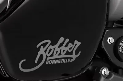 Bonneville Bobber Model Badge