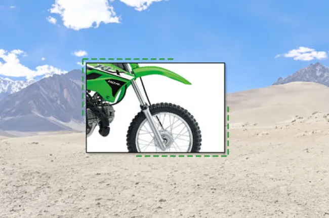 KLX110R L Front Mudguard