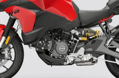 Multistrada V2 Engine (Left)