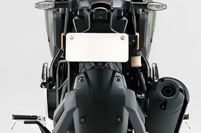 FZ X Hybrid Rear Number Plate