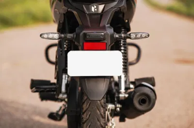 Glamour X 125 Rear Number Plate