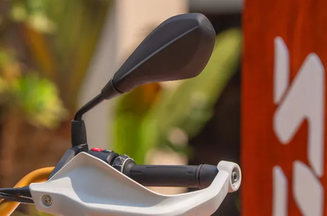 F 450 GS Rear View Mirror (Front View)