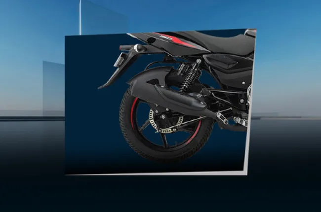 Pulsar 150 Rear Tyre View