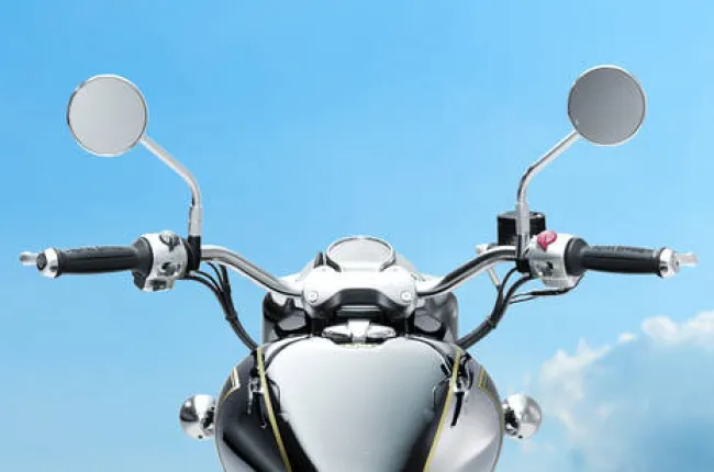 Classic 650 Handle Bar View