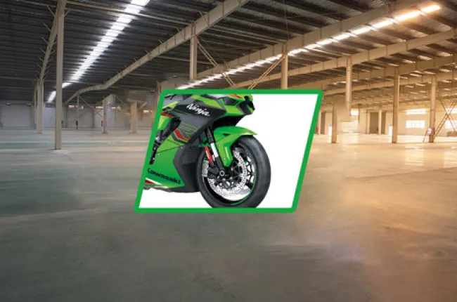Ninja ZX-10R Front Brake View