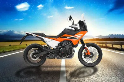 390 Adventure S Side Profile View (Right)