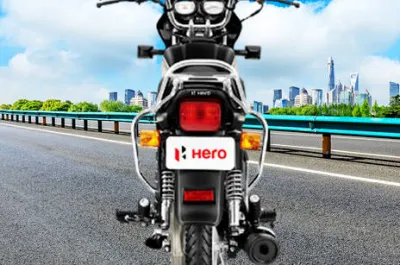 Splendor Plus Rear Indicator View