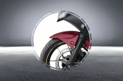 Gixxer SF 250 Flex Fuel Front Mudguard