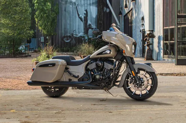 Chieftain Dark Horse Front Right Quarter View