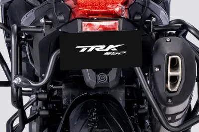 TRK 552 Rear Number Plate