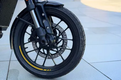 Tracker 400 Front Wheel