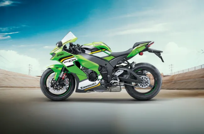 Ninja ZX-10R Side Profile View (Left)