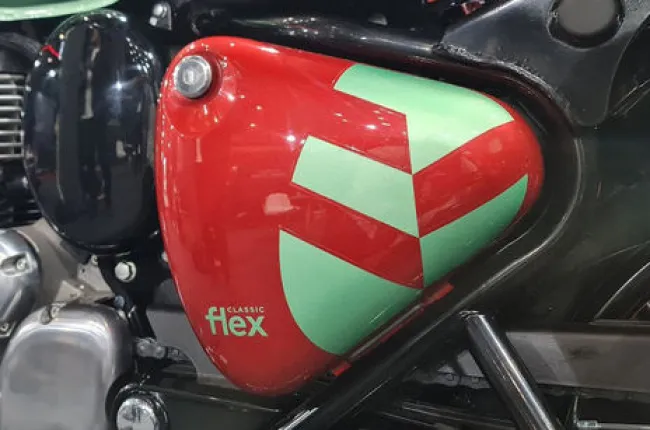 Classic 350 Flex Fuel Central Panel