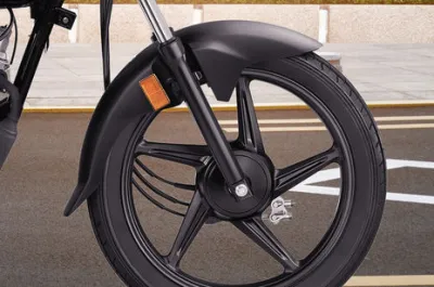 Shine 100 Front Brake View