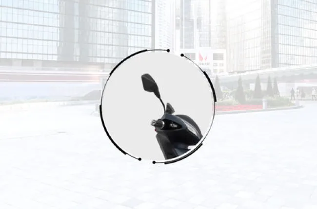 Hawk Rear View Mirror Glass