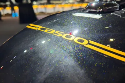 CB 500 Model Badge