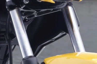 Raider Front Suspension View