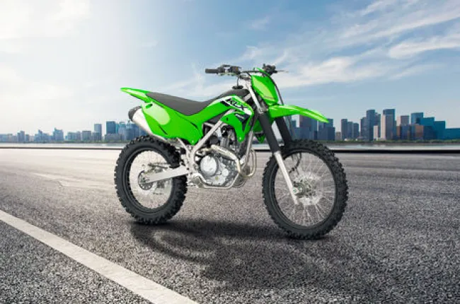 KLX230R S Rear Left Three Quarter View
