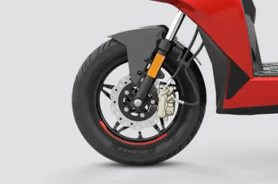 One Front Wheel