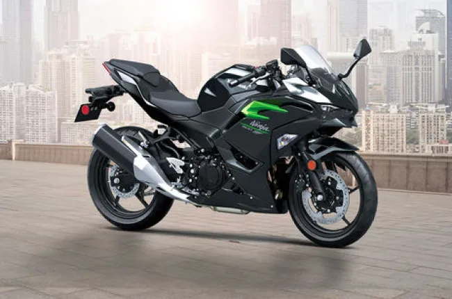 Ninja 500 Front Right Quarter View