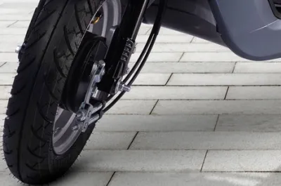 Max C12 Front Brake View