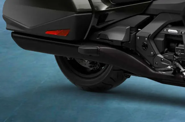 Gold Wing Rear Tyre View