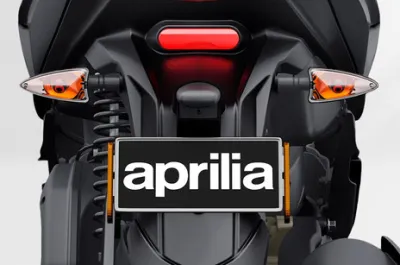 SR 175 hp.e Rear Number Plate