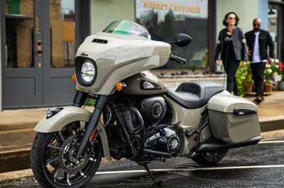 Chieftain Dark Horse Front Left Quarter View