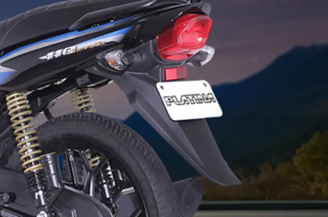 Platina 110 Front Number Plate