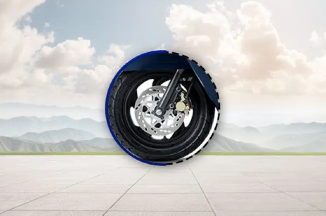 iQube ST Front Brake View