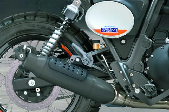 Bear 650 Rear Footpeg