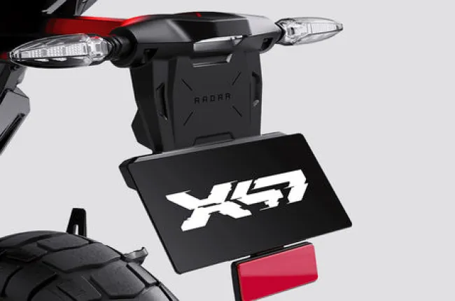 X47 Venom Rear Number Plate