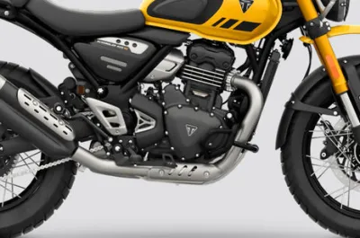 Scrambler 400 XC Engine (Right)