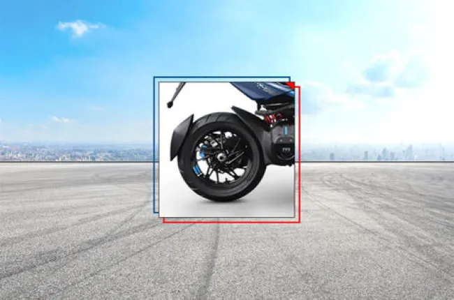X Electric Scooter Rear Tyre