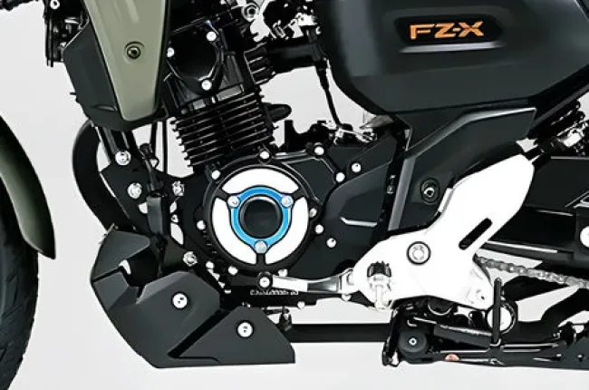 FZ X Hybrid Engine (Left)