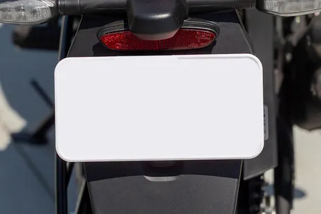 Rear Number Plate