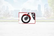 W175 Front Tyre View