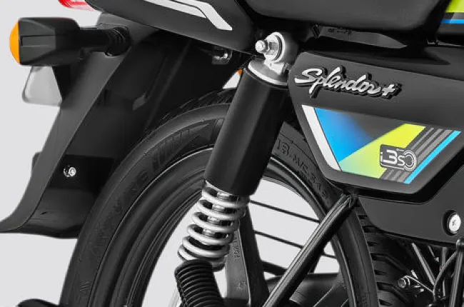 Splendor Plus Flex Fuel Rear Suspension