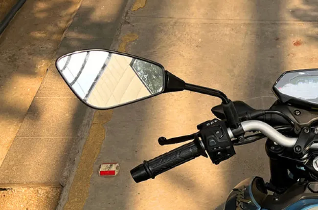Pulsar N160 Rear View Mirror Glass