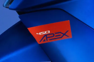 450 Apex Model Badge