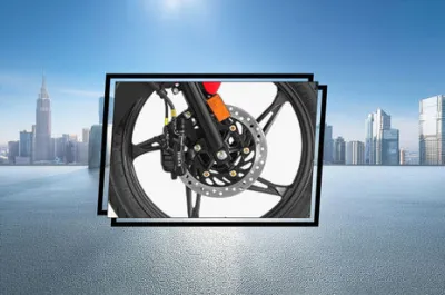 Glamour Front Brake View