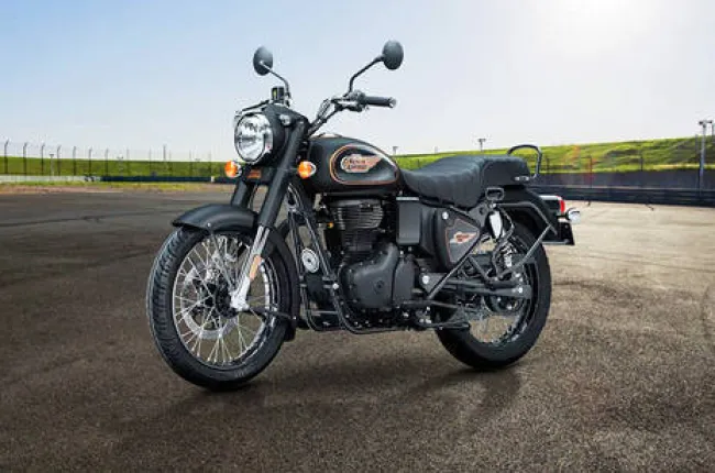 Bullet 350 Front Left View