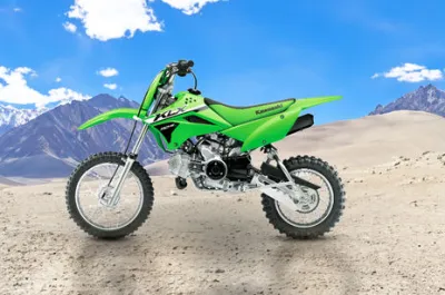 KLX110R L Side Profile View (Left)