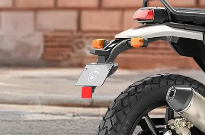 Scram 440 Front Number Plate