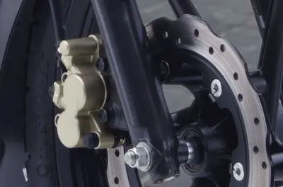 Raider Front Brake View