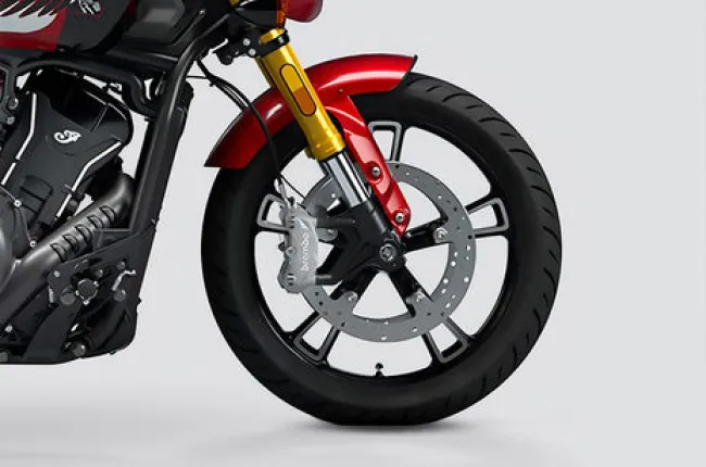 101 Scout Front Wheel