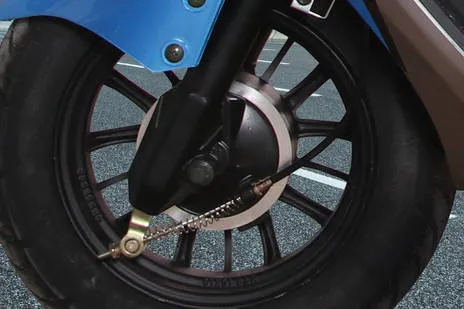 Front Brake View